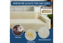 Diwzbyn Sofabezug High Stretch Beige Moderne Sofahusse Bild 5