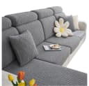 Diwzbyn Sofabezug Stretch Dunkelgrau Bild 2