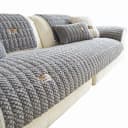 Diwzbyn Sofaschoner Grau Rutschfest Universal Waschbar Bild 2
