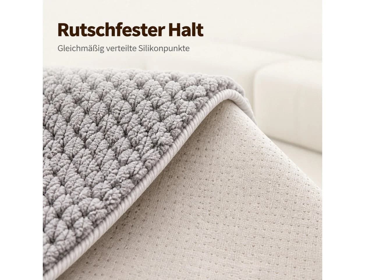Diwzbyn Sofaschoner Beige Rutschfest Universal Waschbar - Bild 3