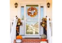 Sorvyzxn Dekokranz 45 cm Herbstkranz Orange Bild 1