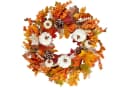 Sorvyzxn Dekokranz 45 cm Herbstkranz Orange Bild 2