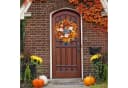 Sorvyzxn Dekokranz 45 cm Herbstkranz Orange Bild 3