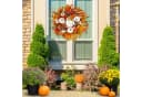 Sorvyzxn Dekokranz 45 cm Herbstkranz Orange Bild 5