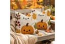 Sorvyzxn Kissenhüllen Halloween-Set 2 Stück 45x45 cm Baumwolle Polyester Bild 3