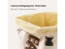 Agger Brottasche 1-tlg. Wiederverwendbar Baumwolle TPU Bild 5