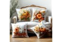 Sorvyzxn Kissenbezug 4er Set Herbst Kürbis Orange 45x45 cm Bild 3
