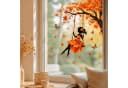 Sorvyzxn Fensterbild Herbstliches Erntemotiv Bunt Statisches PVC Bild 5