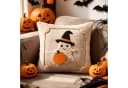 Sorvyzxn Kissenbezug Halloween Kürbis Orange 45x45 cm Bild 3