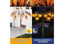 nsihing Solarleuchte Halloween Kürbis Orange Garten Bild 1