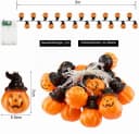 nsihing LED-Lichterkette Halloween-Kürbis 300cm Batteriebetrieben Bild 3