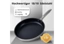 SUNCOK Pfannen-Set Induktion Edelstahl 18/10 Silber Antihaft Bild 1