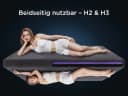 CHICASA Matratzentopper 8 cm Gel-Schaum Memory Komfortschaum H2 H3 Bild 4