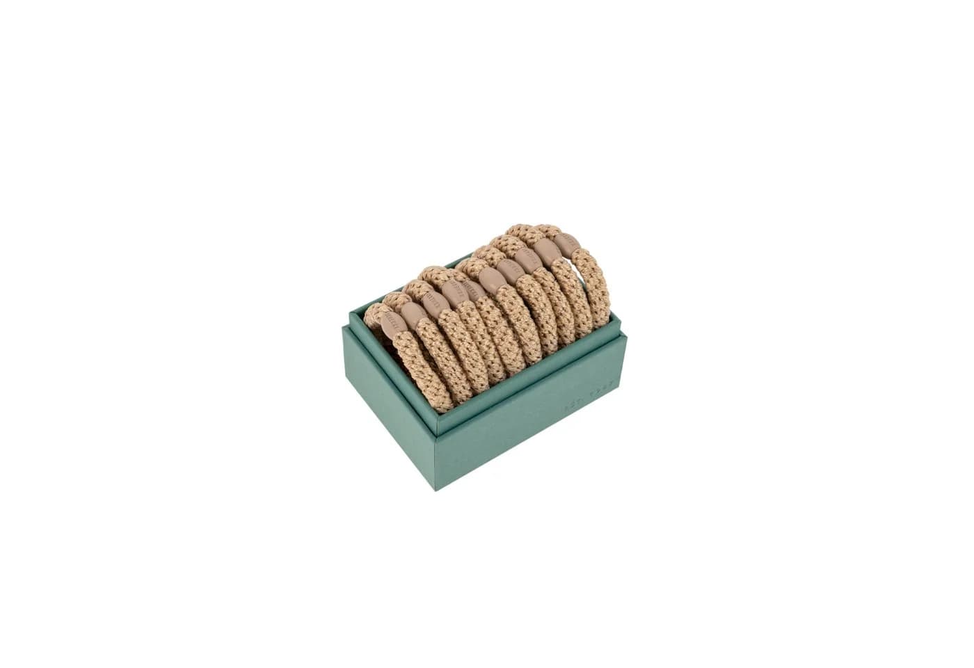 KKNEKKI Geschenkbox für 10 Haargummis Grün - Bild 4