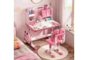 Rutaqian Kinderschreibtisch 2Pcs Set Kinder Studie Schreibtisch Stuhl Set, höhenverstellbar Bild 2
