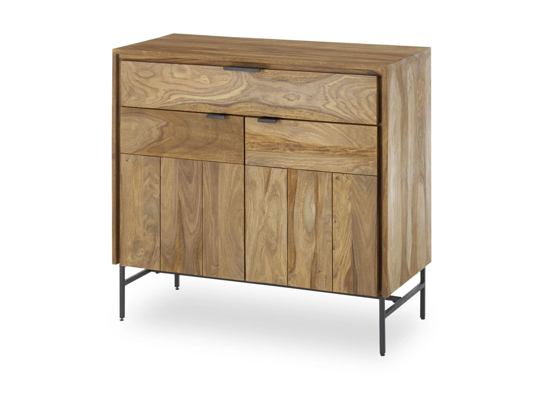 Sideboard vito AMELY Honigbraun Modern Sheesham Holz