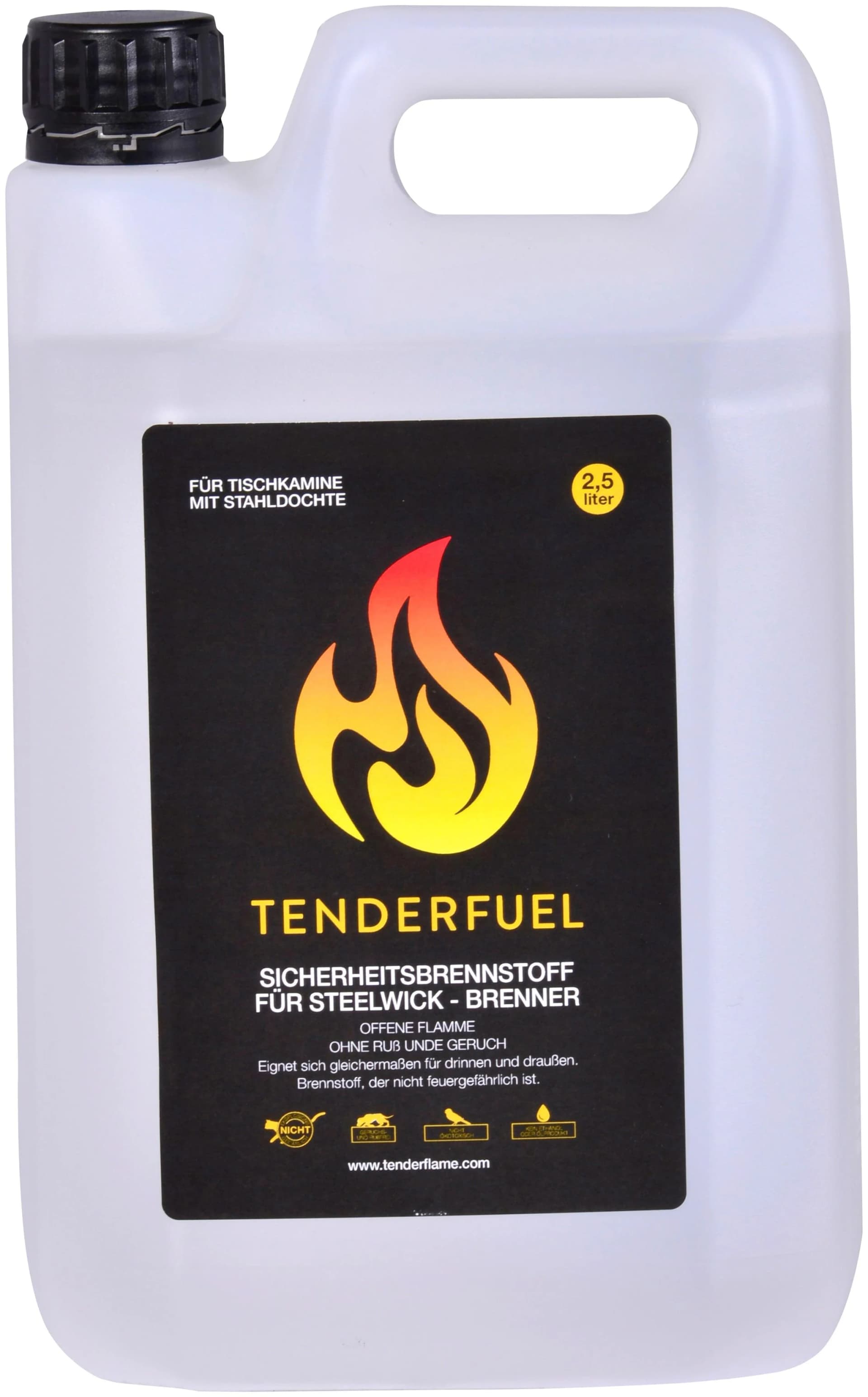 TENDERFLAME Sicherheitsbrennstoff Tenderfuel 2,5 l für Tischfeuer - Bild 2