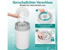 Rutaqian Windeleimer 13L Grau mit 360° Drehgriff und Geruchsverschluss Bild 3