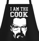 Youth Designz Grillschürze I AM THE COOK Schwarz Lustiger Spruch Bild 2