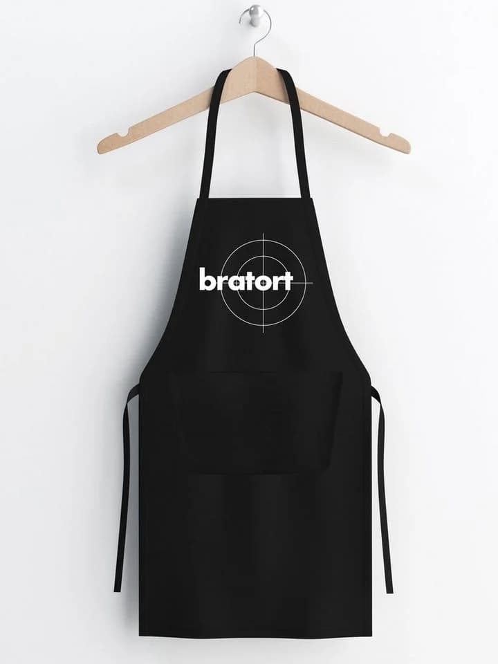 Youth Designz Grillschürze für Männer mit lustigem Spruch und Logo Print