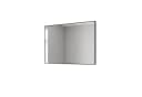 AQUALAVOS Wandspiegel Schwarz Metall Badezimmer Spiegel Badspiegel Hängespiegel, Aluminiumrahmen, Industrie Design Bild 3