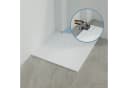 AQUABATOS Rechteckduschwanne 120x100 SMC weiß Steinoptik Antirutsch Bild 5