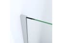 AQUABATOS Duschwand Walk-In rahmenlos Klarglas 80x200 Bild 4