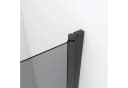 AQUABATOS Badewannenaufsatz Eck Glas Schwarz 1-teilig mit Nano-Beschichtung Bild 5