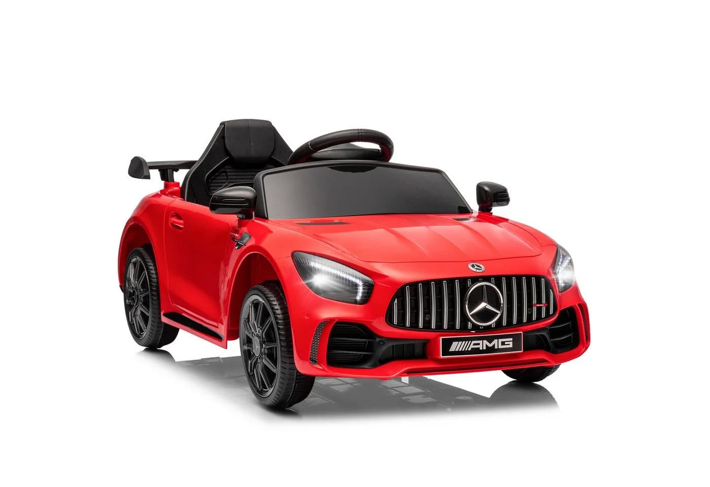 LALAHO Elektro-Kinderauto Mercedes AMG GTR 2,4GHz Fernsteuerung 12V