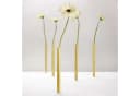 PELEG DESIGN® Magnetische Tischvase 5er Set Gold Aluminium Bild 2
