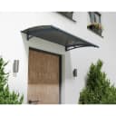 Palram Canopia Aquila Türvordach Solargrau Aluminium Bild 1