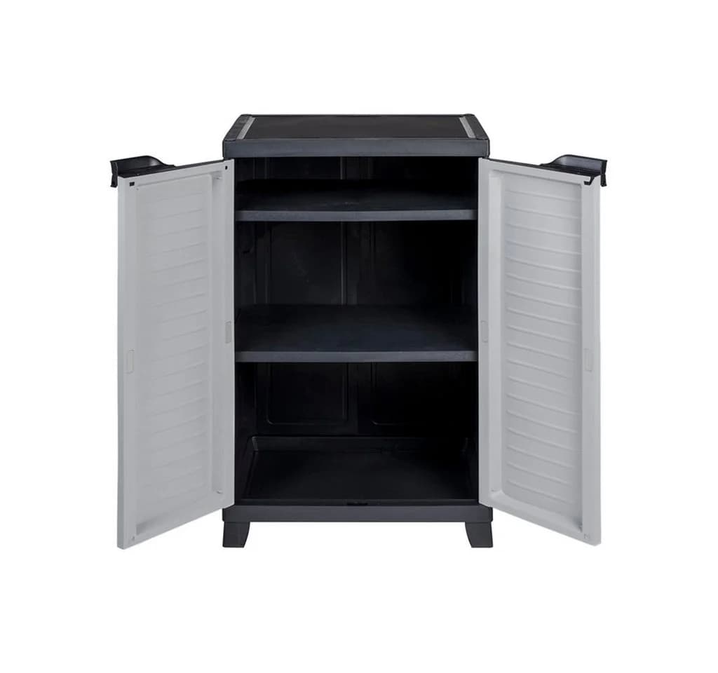 Kreher Elite Kunststoffschrank mit 2 verstellbaren Böden - Bild 3