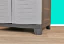 Kreher Elite Kunststoffschrank mit 2 verstellbaren Böden Bild 5