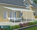Palram Canopia Feria Terrassenüberdachung Weiß Aluminium Polycarbonat Bild 2
