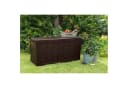 Keter Gartenbox 270L Aufbewahrung Holzoptik Bild 1