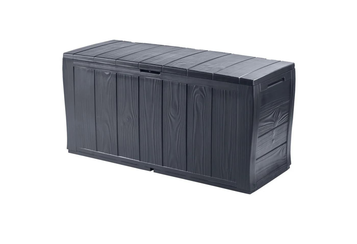 Keter Gartenbox Sherwood 270L Graphit Holzoptik UV-beständig - Bild 2