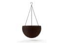 Keter Pflanzkübel 229544 Blumentopf mit Hängekette Braun Rattanoptik Bild 2