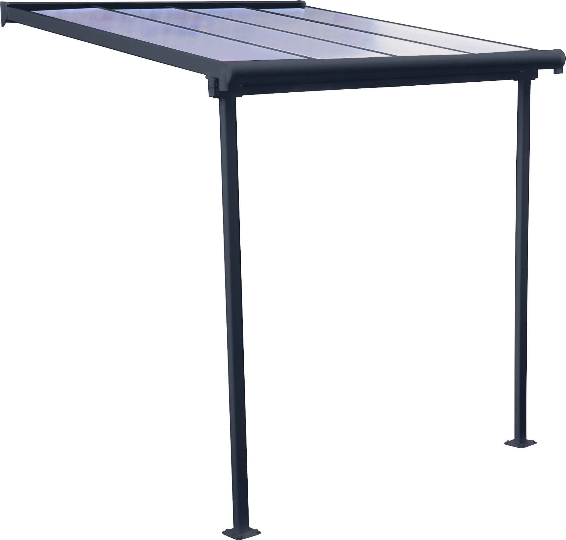 PALRAM Terrassendach CANOPIA "Sierra" Anthrazit Aluminium - Bild 2