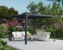 PALRAM CANOPIA Pergola Milano Pavillon Grau Aluminium Bild 2