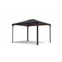 Canopia Martinique Aluminium-Pavillon Grau 3x3,6m Bild 1
