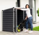 Canopia Voyager Polycarbonat Gerätehaus 90x140 cm Grau Bild 3