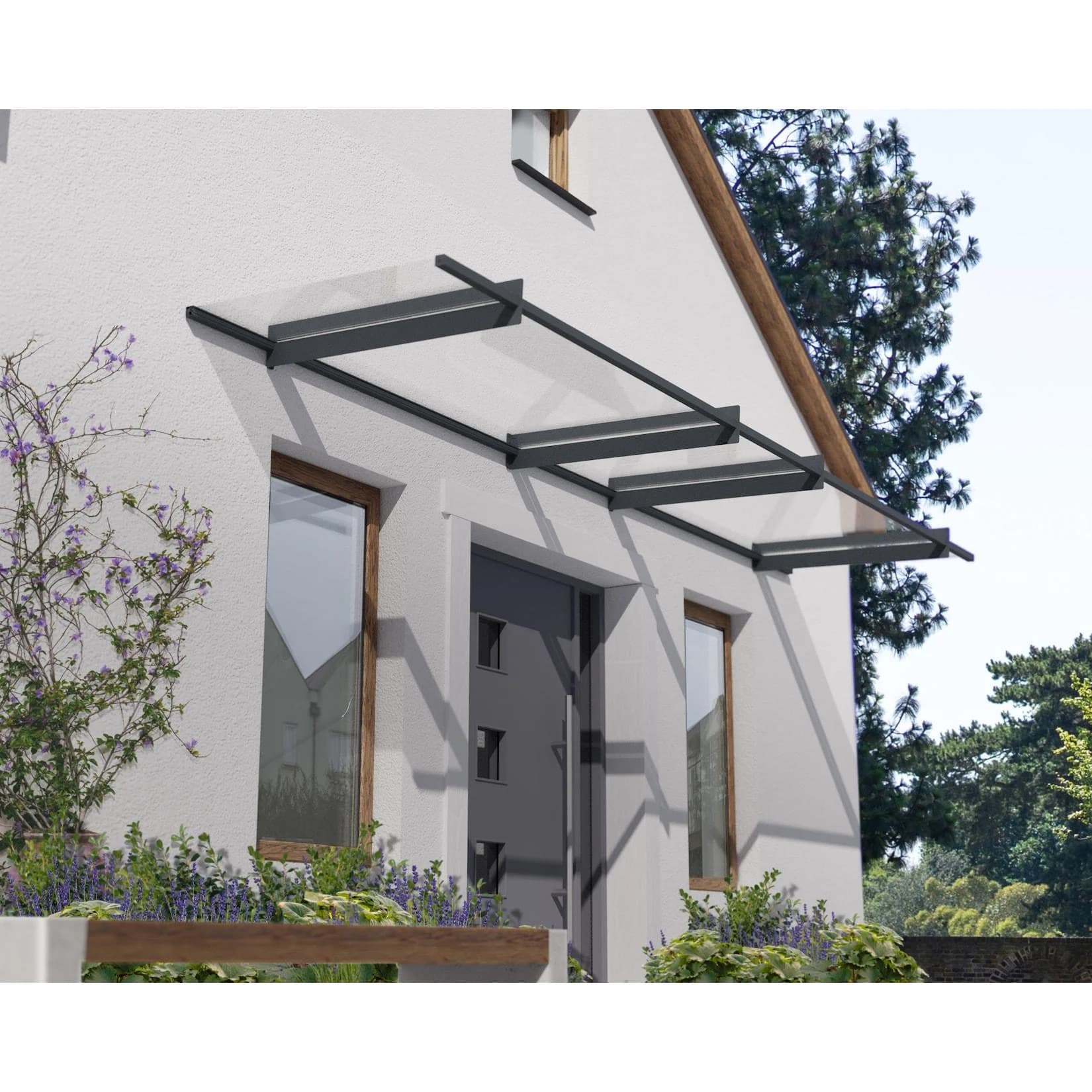 Canopia Nancy 4x0.9 Vordach Grau