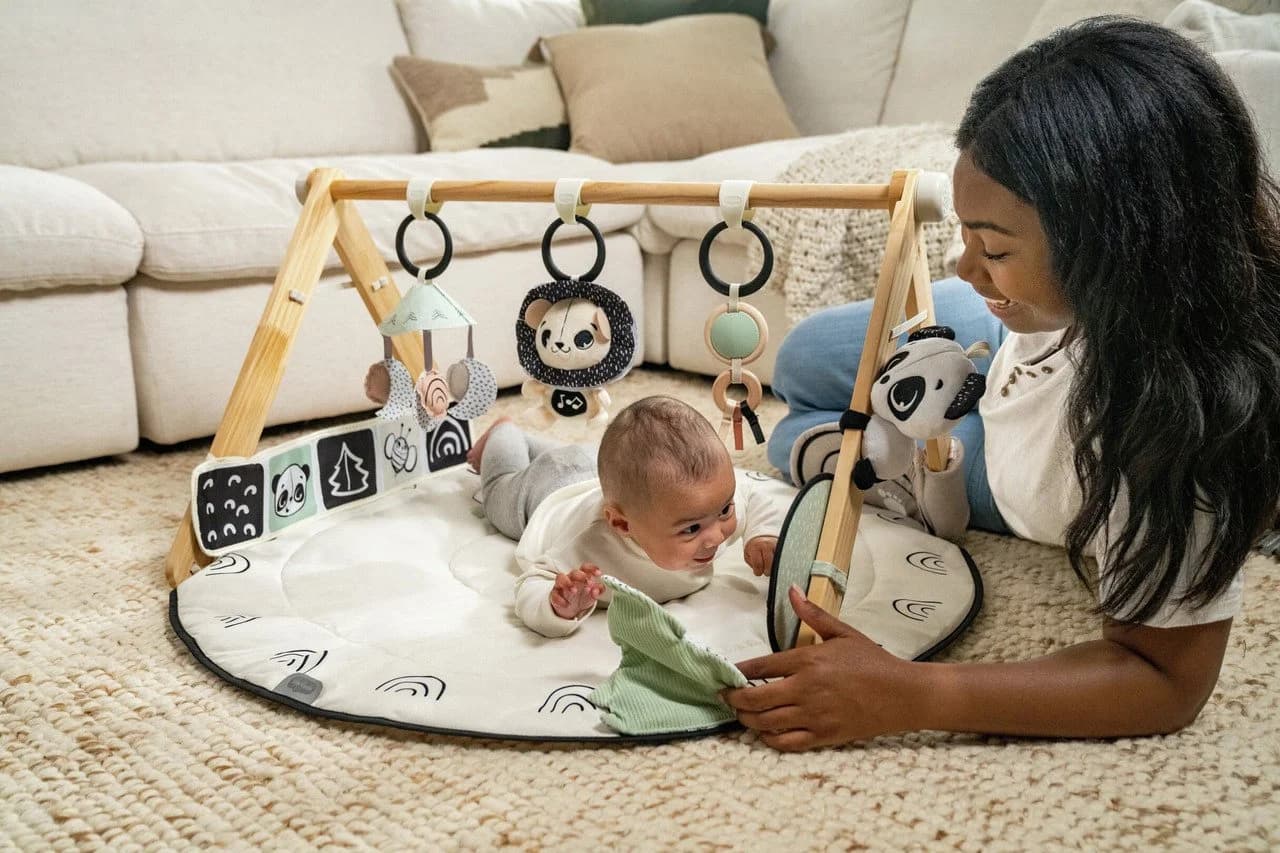 Tiny Love Luxe Developmental Gymini Krabbeldecke mit Musik & 20 Aktivitäten