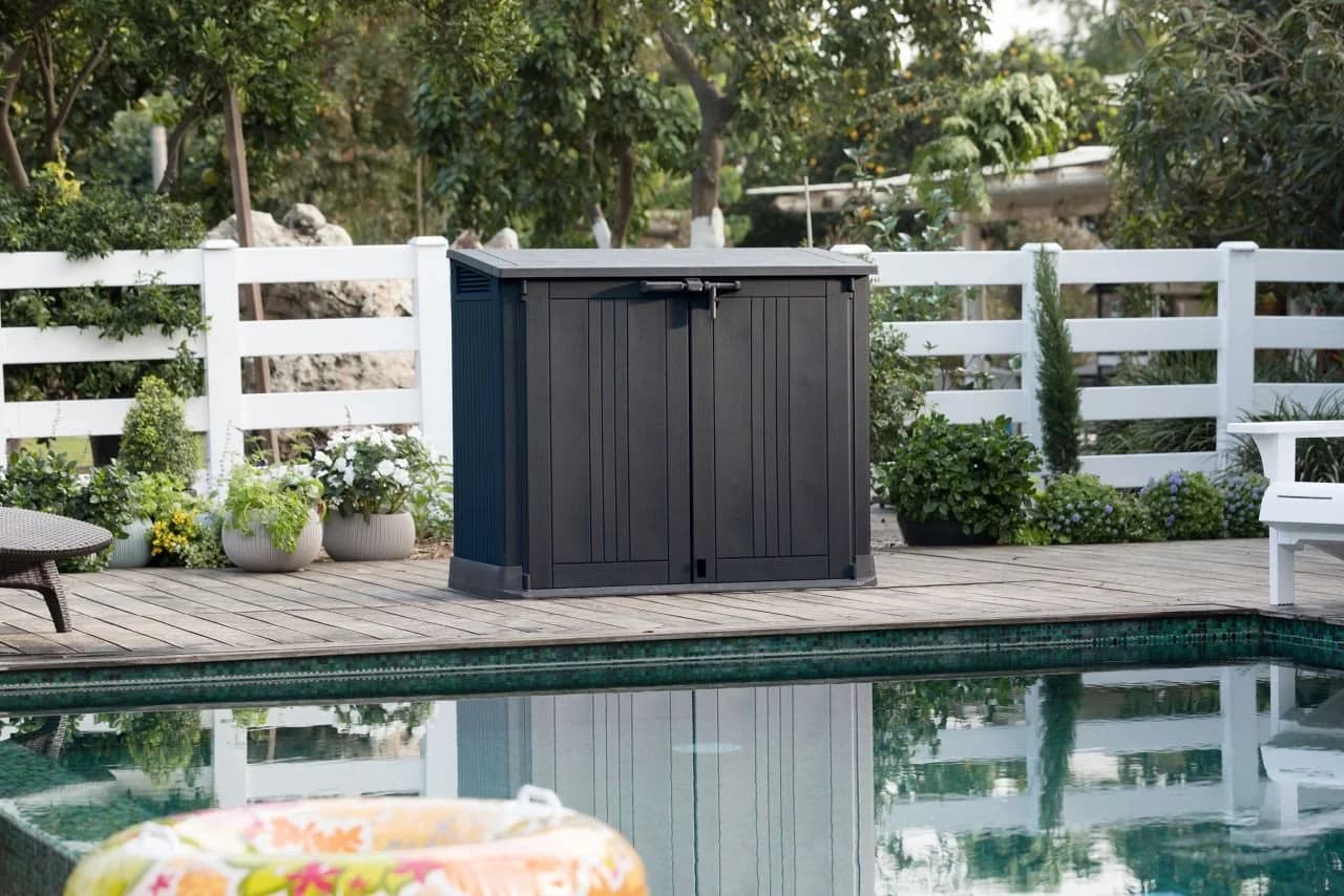Keter Gartenbox Store It Out PRIME Grau/Schwarz Polypropylen - Bild 4
