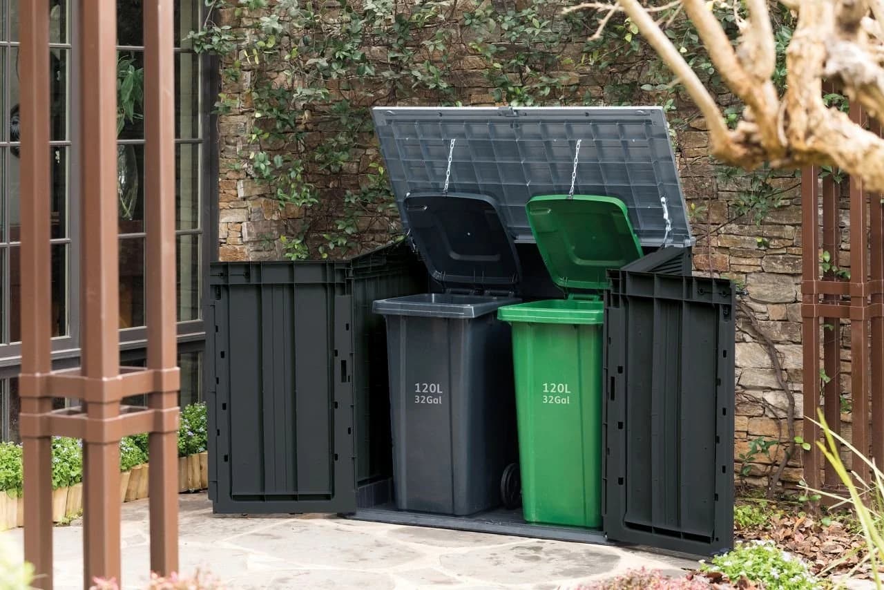 Keter Gartenbox Store It Out PRIME Grau/Schwarz Polypropylen - Bild 5
