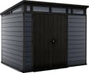 Keter Cortina 9x7 Gartenhaus Anthrazitgrau Bild 2