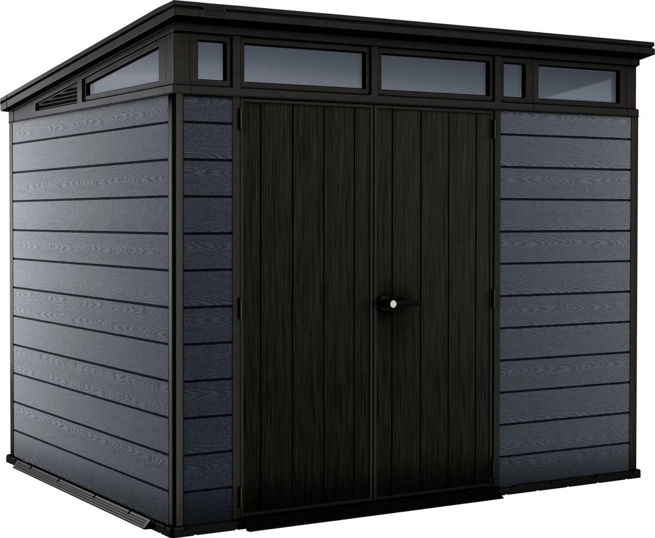 Keter Cortina 9x7 Gartenhaus Anthrazitgrau - Bild 2
