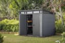 Keter Cortina 9x7 Gartenhaus Anthrazitgrau Bild 4