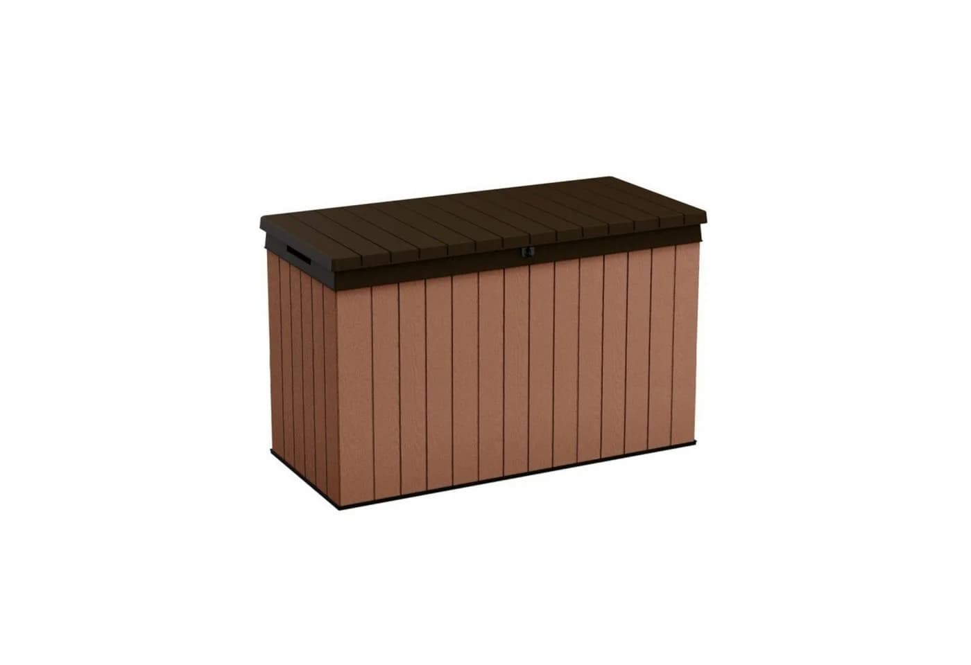 Keter Gartenbox Darwin 662L Braun Holzoptik - Bild 2