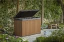 Keter Gartenbox Darwin 662L Braun Holzoptik Bild 4
